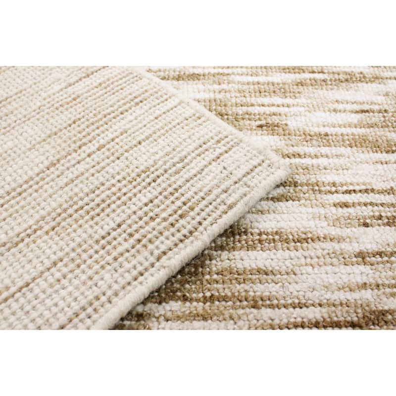 Bashian Hand Loomed Clearwater Beige Rug