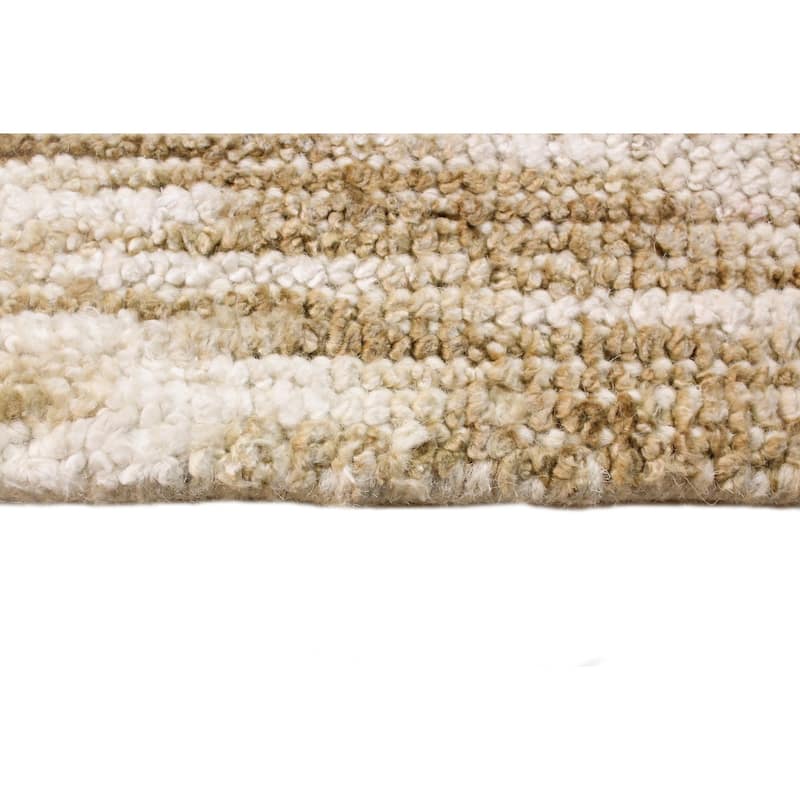 Bashian Hand Loomed Clearwater Beige Rug