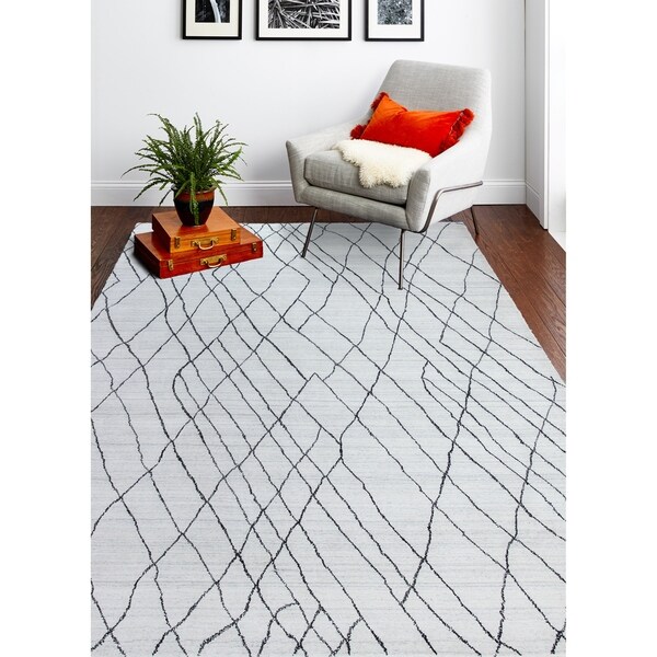 Hand Loomed Zaen Glacier Rug