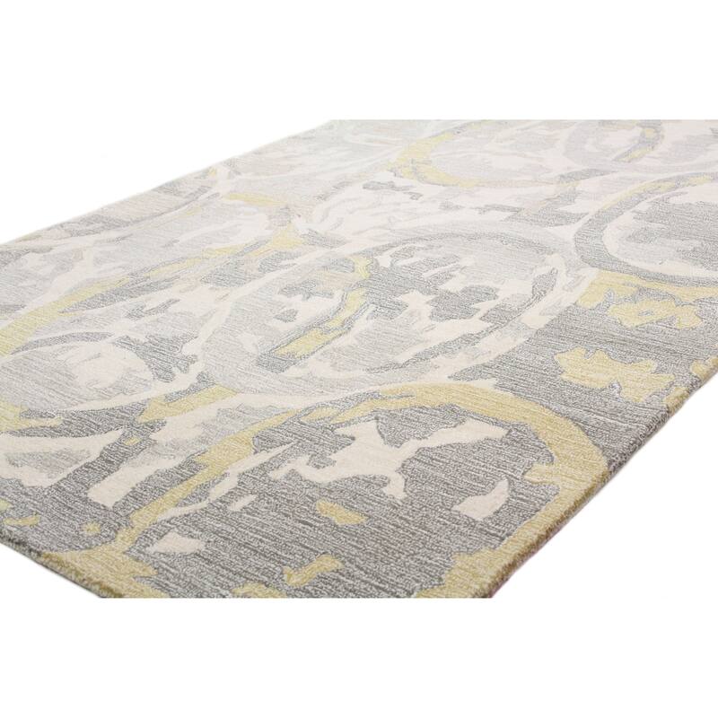 Bashian Hand-tufted Multicolored Abstract Area Rug