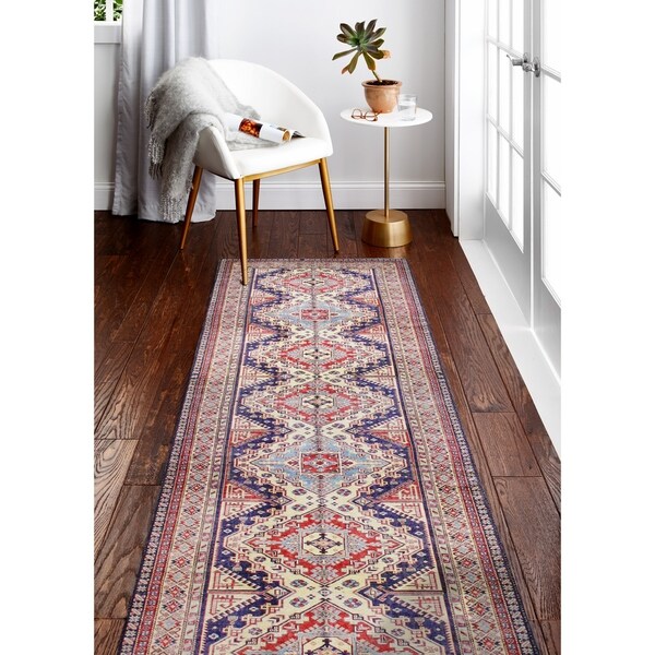 Machine Made Zakariya Ivory Rug. Opens flyout.
