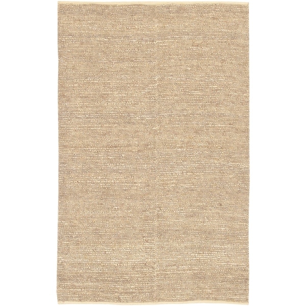 Hand-Woven Casual Eco Natural Fiber Jute Area Rug - 10' x 14'