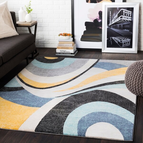 Kaiden Mid-Century Area Rug - 2'7" x 7'3" Runner