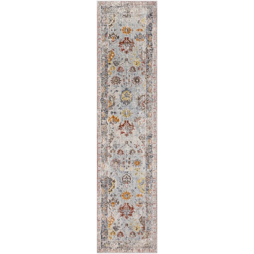 Artistic Weavers Amilia Distressed Traditional Grey Area Rug