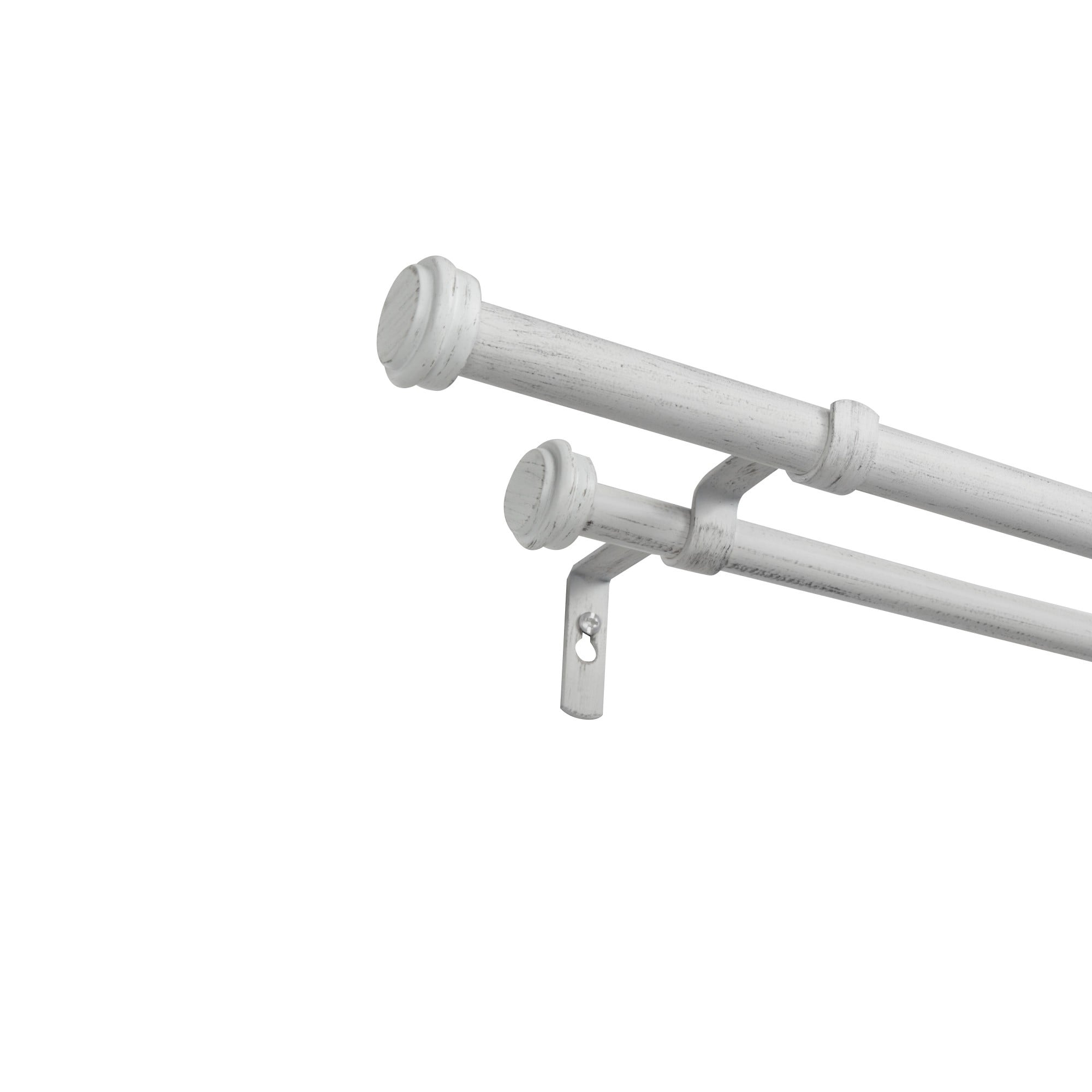 Shop Ati Home Topper Double Curtain Rod And Finial Set On Sale