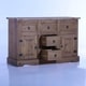 preview thumbnail 21 of 25, Madison 2 Door/ 5 Drawer Wood Dining Room Buffet