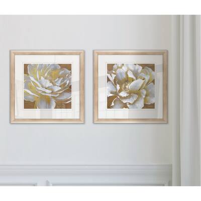 Wexford Home 'Golden Bloom I' Framed 2-piece Set