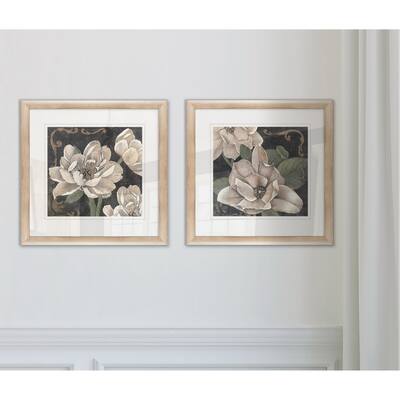 Wexford Home 'Magnificent Magnolia I' Framed 2-piece Art Set