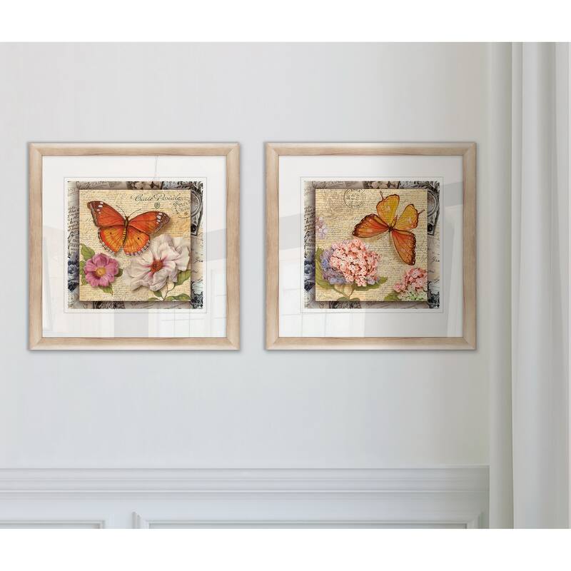 Wexford Home 'Sweet Nectar I' Framed Set