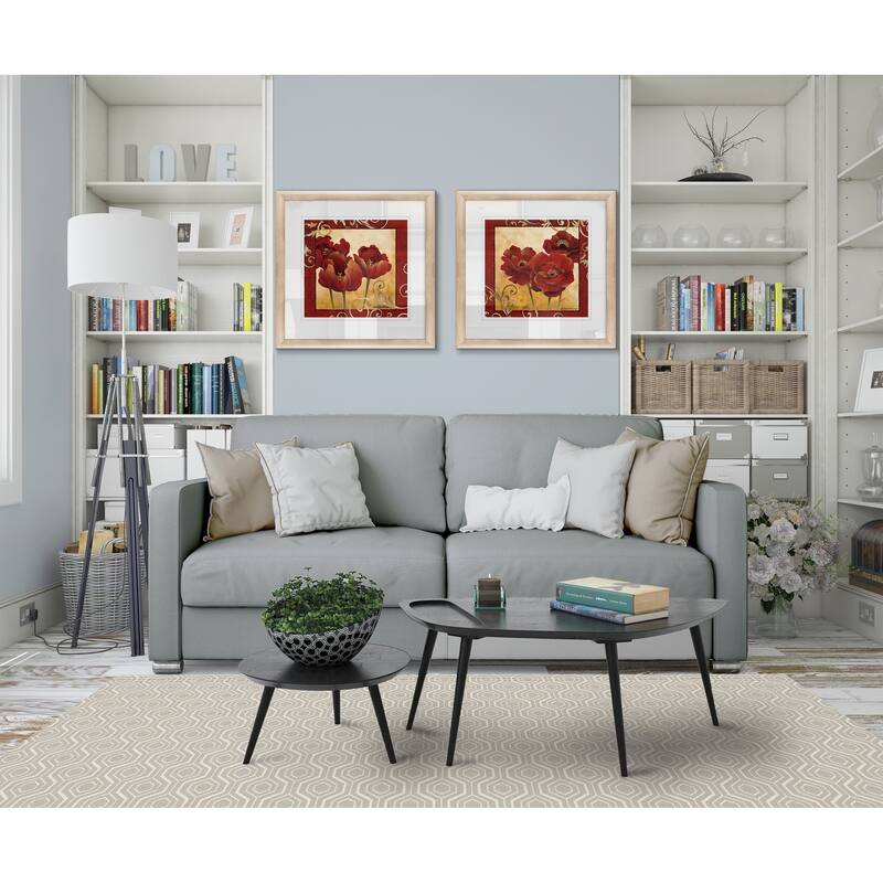 'Tulips I' Framed Art Set