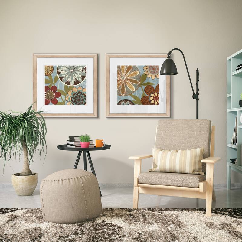 Wexford Home 'Persian Garden I' Framed 2-piece Art Set