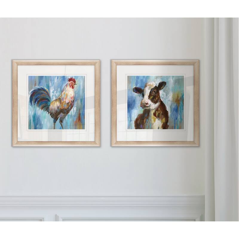 Wexford Home 'Struttin' Stuff' Framed Prints (Set of 2)