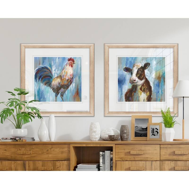 Wexford Home 'Struttin' Stuff' Framed Prints (Set of 2)