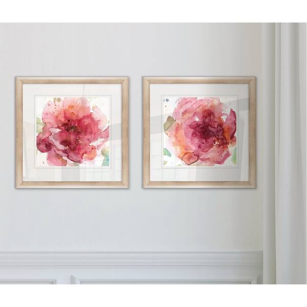 Wexford Home 'Bold Blush I' Framed Set Bed Bath & Beyond 27599095