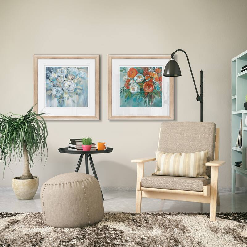 'Flourish' Framed Giclee Print Set