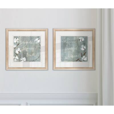 Wexford Home 'Cotton Friends' Framed Set
