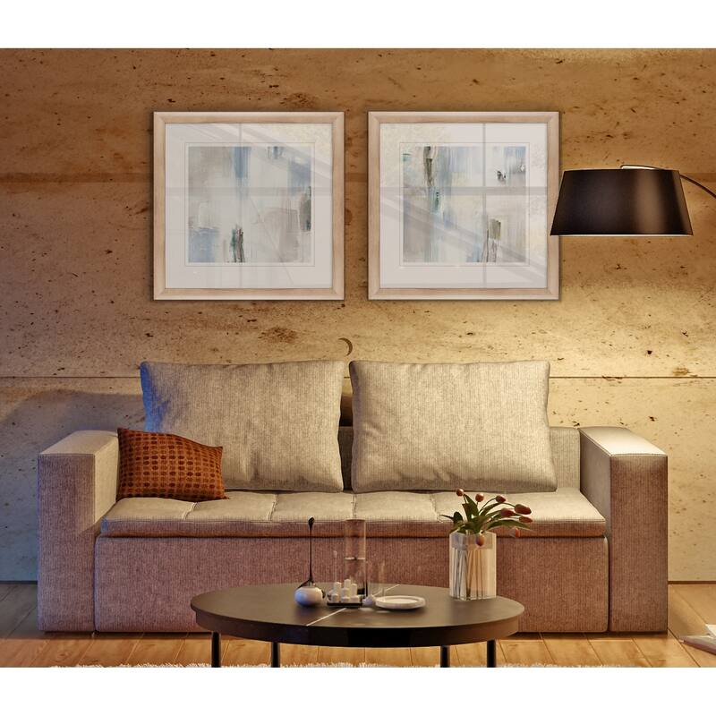 'Morning Lake I' Framed Giclee Print Set