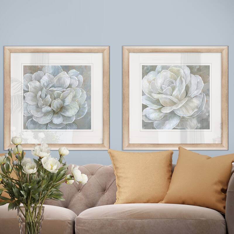 Wexford Home 'Bombshell Bloom I' Framed Prints (Set of 2)