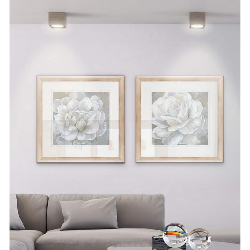 Wexford Home 'Bombshell Bloom I' Framed Prints (Set of 2)