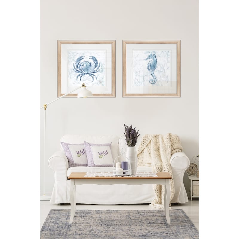 Blue Marble Coast Crab -Framed Set