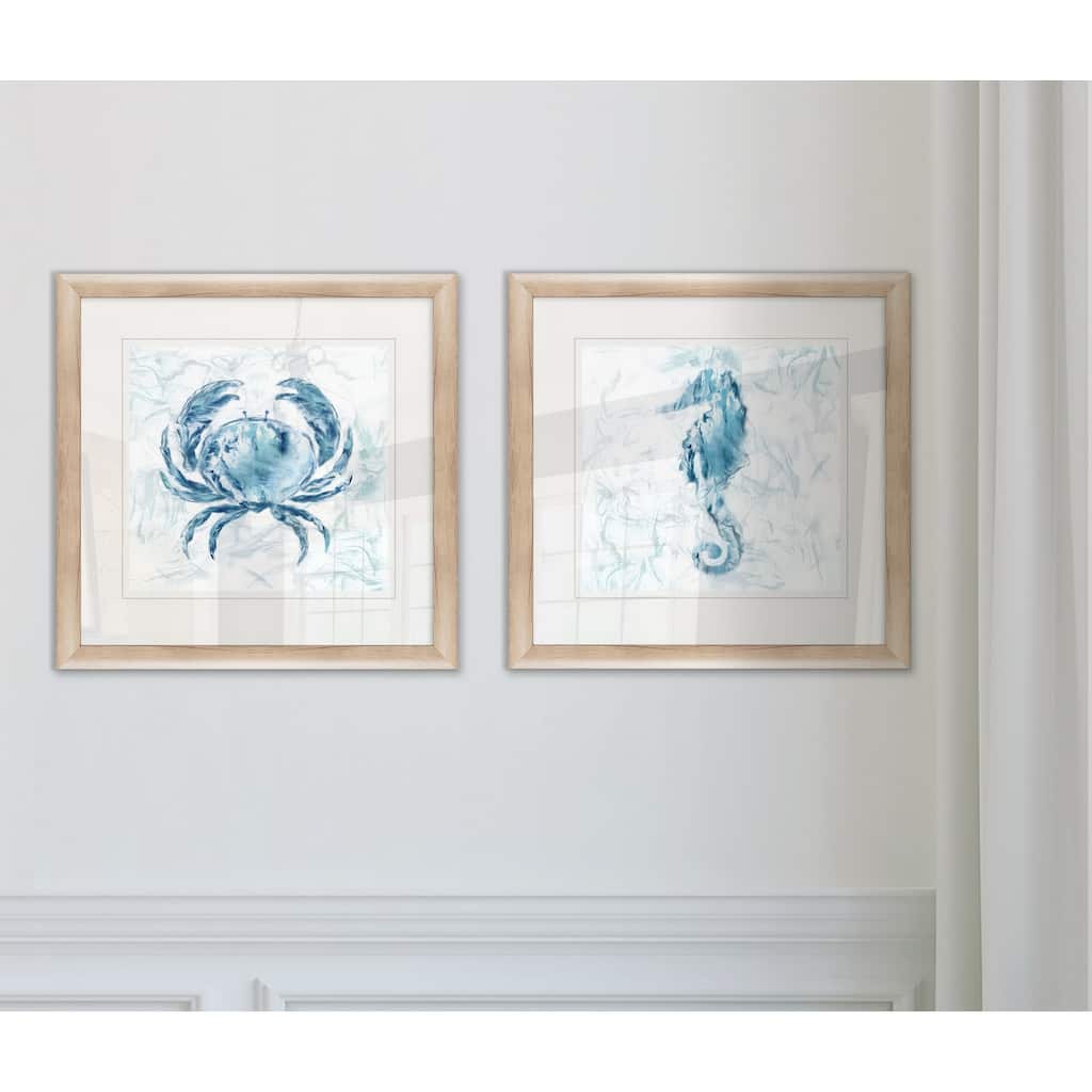 Blue Marble Coast Crab -Framed Set