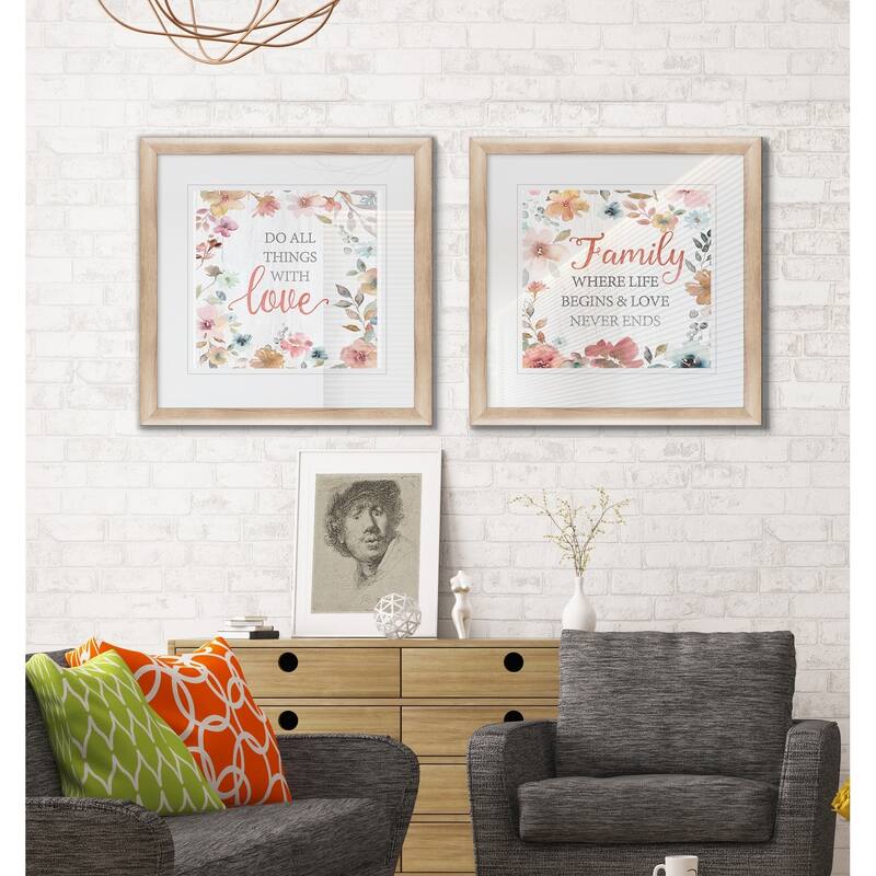 Wexford Home 'Do All Things' Framed Set