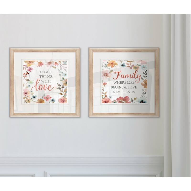 Wexford Home 'Do All Things' Framed Set