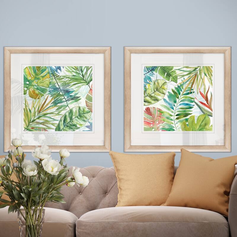 Wexford Home 'Tropical Sketchbook I' Framed Art Set