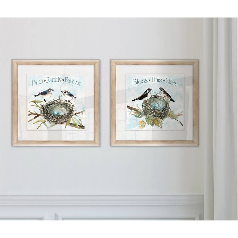 Wexford Home 'Faith Nest' Framed Art Set