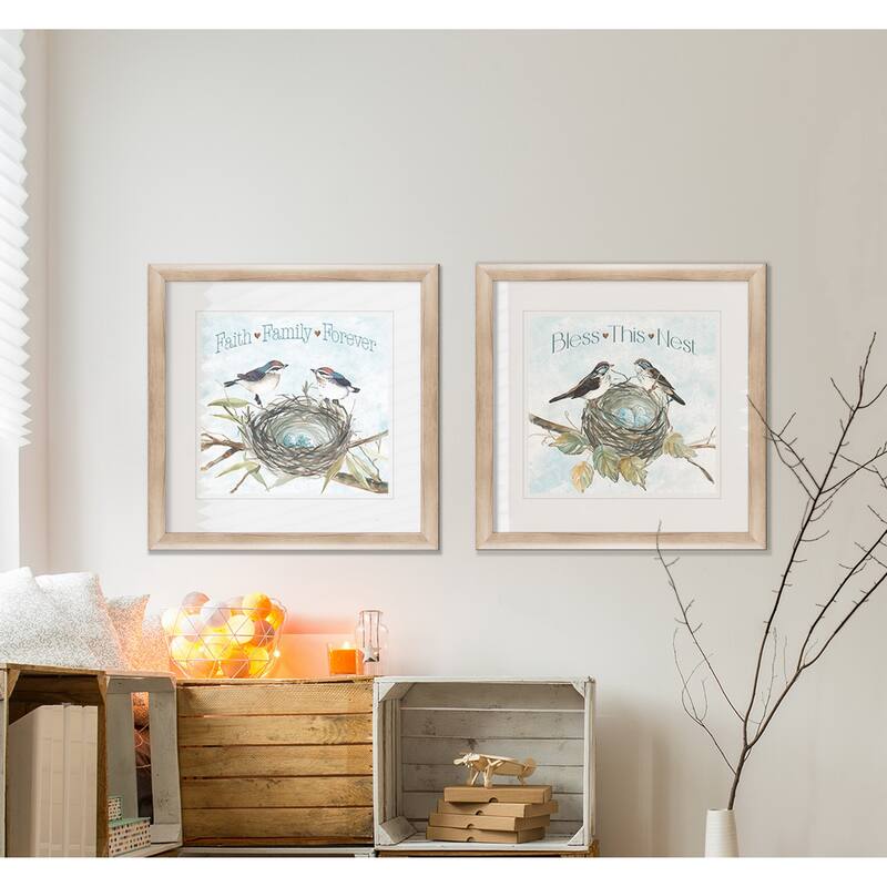 Wexford Home 'Faith Nest' Framed Art Set
