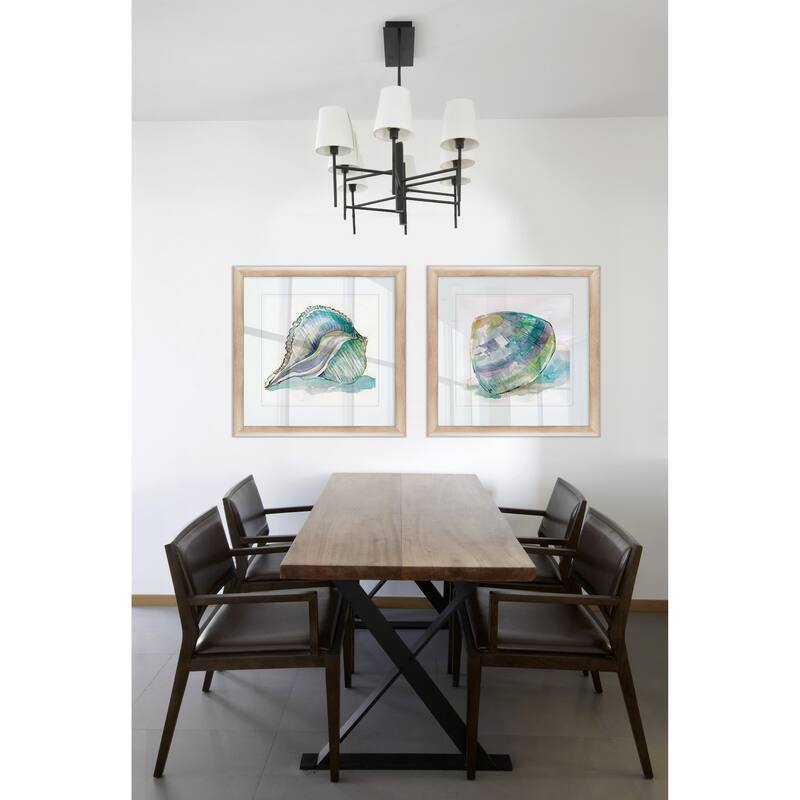 Wexford Home 'Malecon Shell I' Framed Prints (Set of 2)