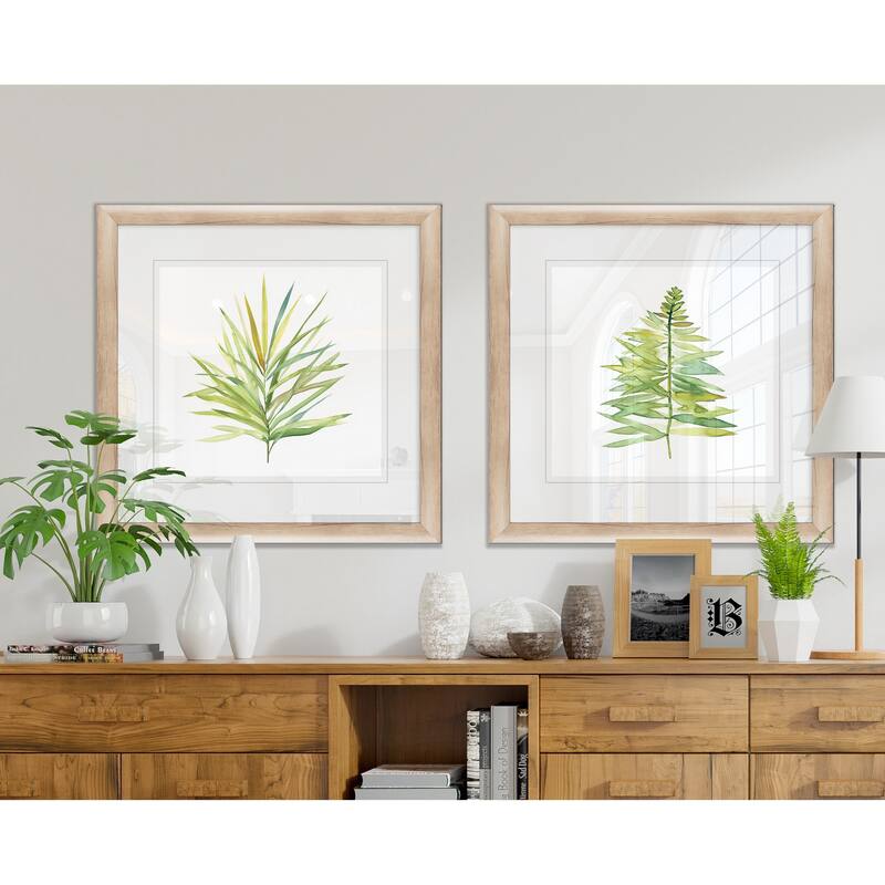 Weford Home 'Tropical Botanical I' Framed Art Set