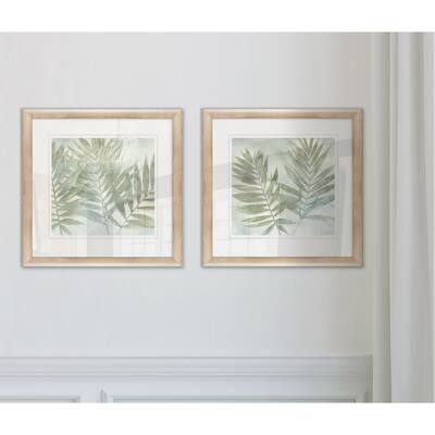 Wexford Home 'Soft Leaves I' Framed Set