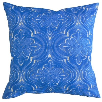 The Pillow Collection Quilla Damask Decorative Throw Pillow