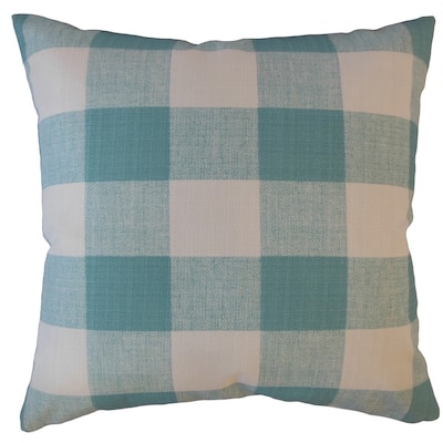 The Pillow Collection Oormi Plaid Decorative Throw Pillow