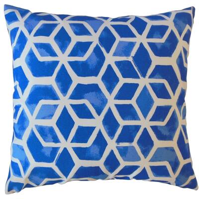 The Pillow Collection Zareh Geometric Decorative Throw Pillow