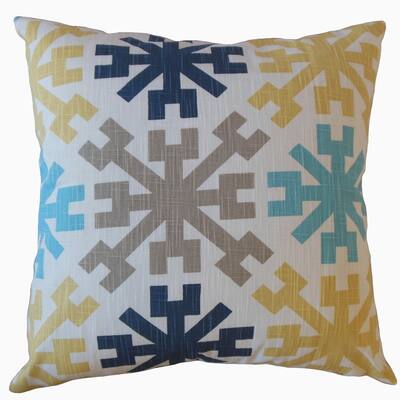 The Pillow Collection Obert Geometric Decorative Throw Pillow