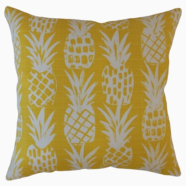 The Pillow Collection Yamka Graphic Decorative Throw Pillow