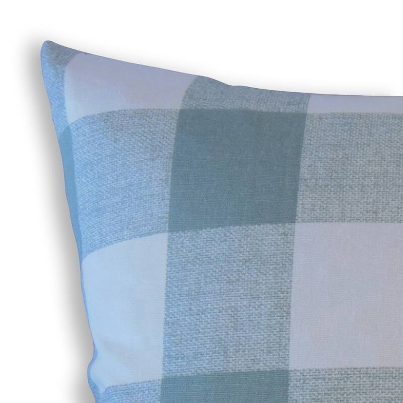The Pillow Collection Jaspen Plaid Decorative Throw Pillow