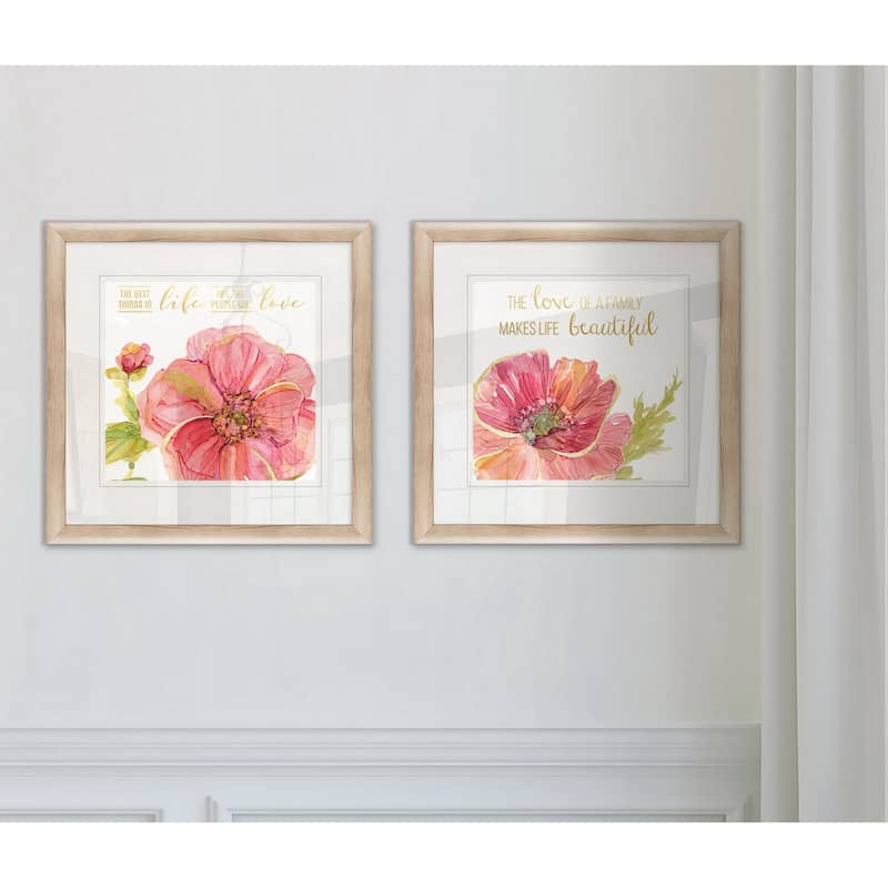 Wexford Home 'Best Things' Framed 2-piece Art Set