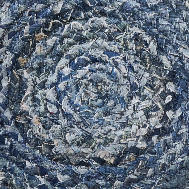 Chindi Placemats With Denim Design (Set of 4)