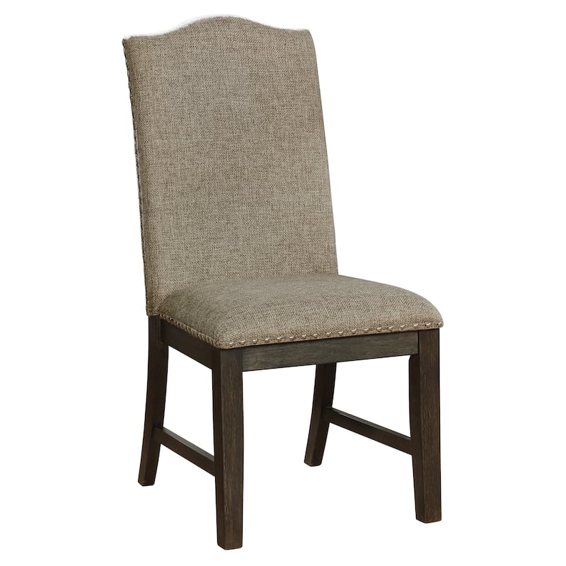 The Gray Barn Ruddy Road Farmhouse Upholstered Dining Chairs (Set of 2)