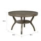 preview thumbnail 6 of 4, Furniture of America Yuma Rustic 48-inch Grey Round Dining Table