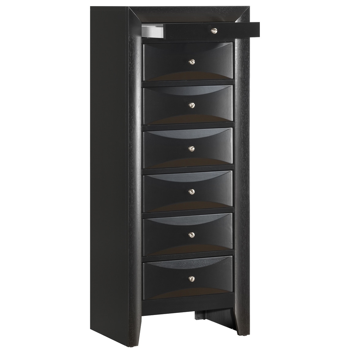 Shop Lyke Home Levi Black Lingerie Chest On Sale Free Shipping