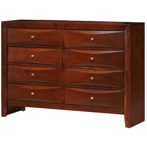 LYKE Home Levi Cherry Dresser