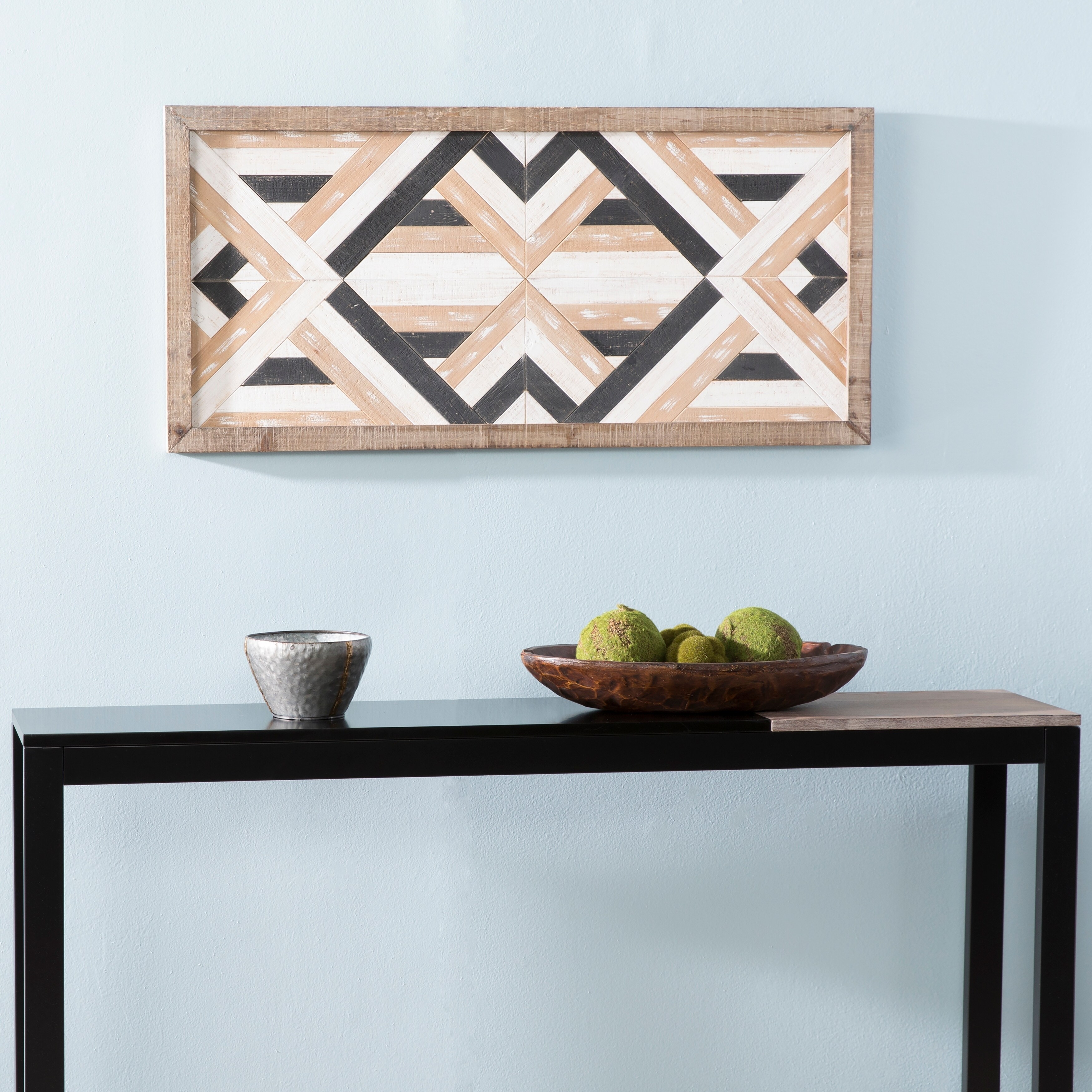 Shop The Curated Nomad Excelsior Decorative Brown Wood Wall Panel