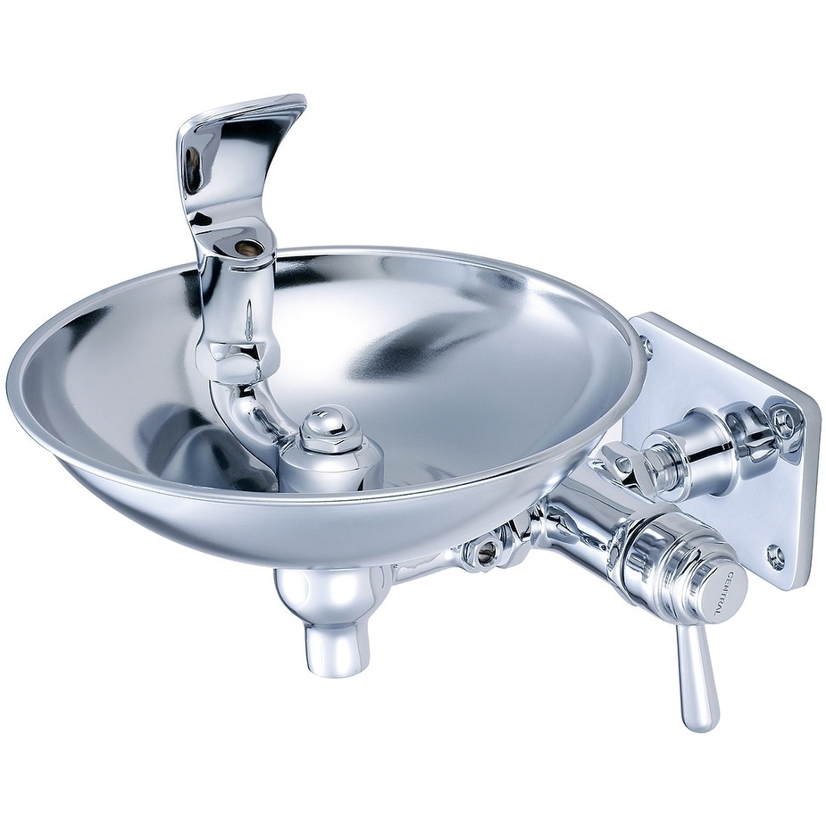 Central Brass Self-Close Lever Handle
