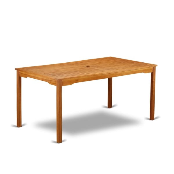 Bcmtrna Rectangular Terrace Acacia Wood Dining Table Natural Bcmtrna Rectangular Terrace Acacia Wood Dining Table Natural Oil Finish N A Free Shipping Today 27600259