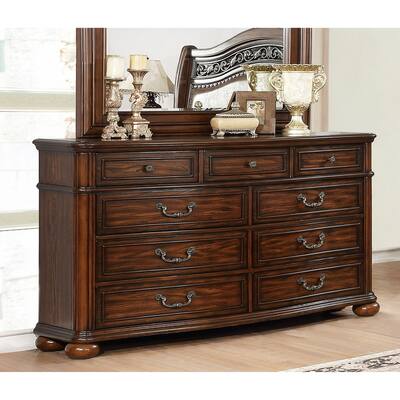Brown Cherry Finish 55 To 64 Inches Dressers Chests Online Cherry Finish 55 To 64 Inches Dressers