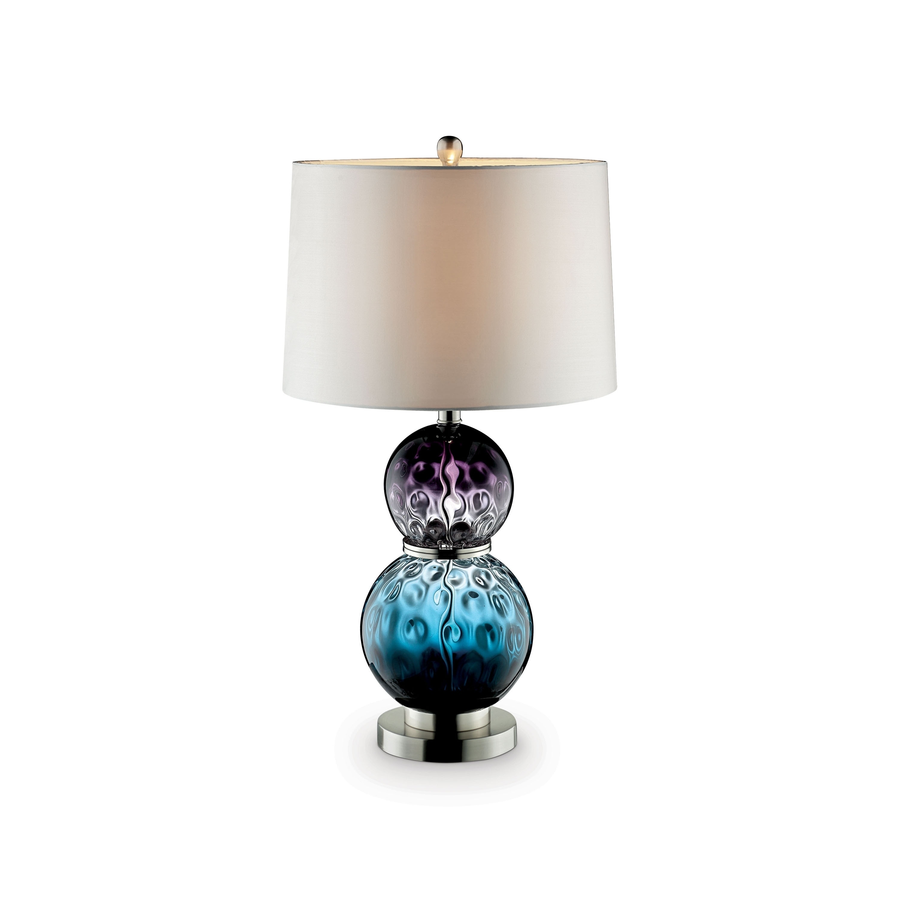 multi colored glass table lamps